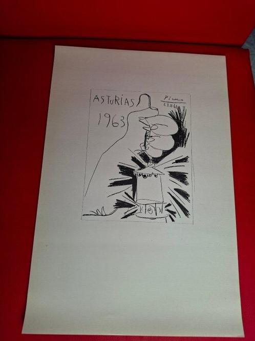 Pablo Picasso (1881-1973) - Pablo Picasso – Asturias, 1963 –, Antiek en Kunst, Antiek | Overige Antiek