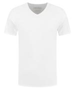 2dekans | Bamboo 2x T-Shirt Heren v-neck - wit - maat M -, Kleding | Heren, T-shirts, Ophalen of Verzenden, Nieuw