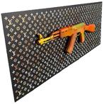 AmsterdamArts - 3D Louis Vuitton hotpink AK47 wall art