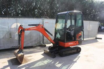 Veiling: Minigraver Kubota KX016-4 Diesel 2016, Zakelijke goederen, Machines en Bouw | Kranen en Graafmachines, Ophalen