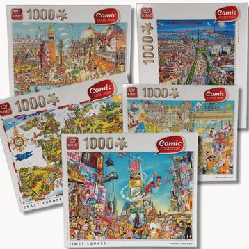 King Puzzels | Legpuzzels | Puzzels 1000 stukjes | Puzzel beschikbaar voor biedingen