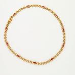 Collier - 18 carats Or jaune - 4.29ct. tw. Rubis, Nieuw