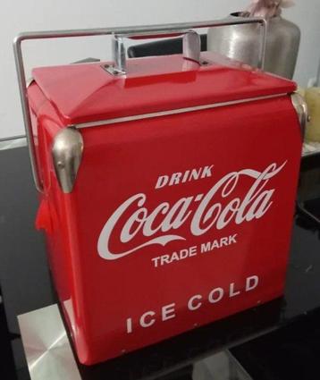 Ghiacciaia Coca cola - Seau à glace - Acier