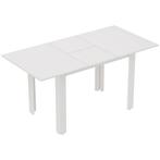 Uitschuifbare Eettafel, 120-160 X 70 Cm, Verstelbare Keukent, Verzenden, Nieuw