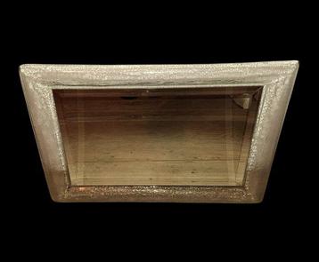 Miroir  - Verre - Miroir des années 70/80 avec cadre en