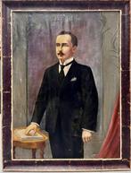 Europese school (XX) - Autoritratto di professore, Antiek en Kunst
