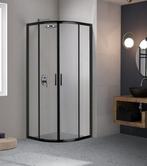 Servie MAT ZWART / Kwartronde cabine met 2 deuren 90x90x200, Huis en Inrichting, Ophalen of Verzenden, Nieuw