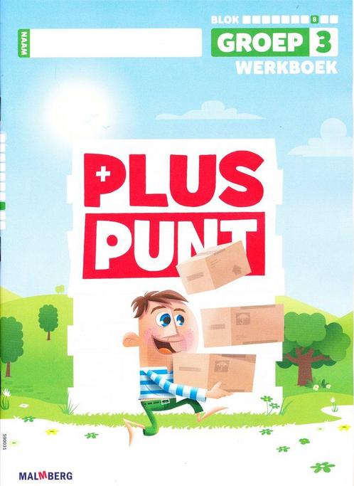 Pluspunt versie 4 Werkboek blok 8 groep 3 (per stuk), Livres, Livres scolaires, Envoi