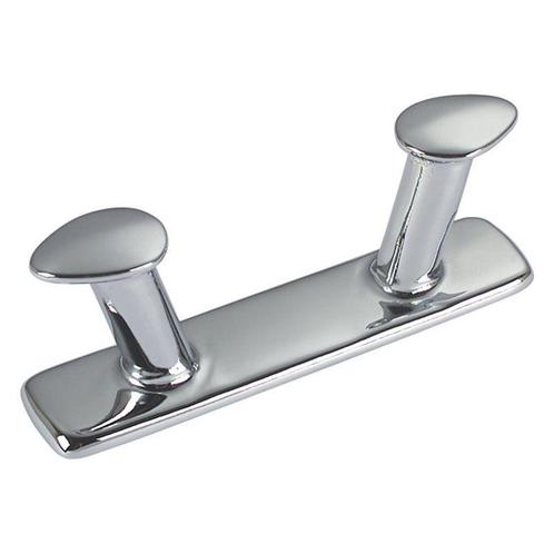 Dubbele Bolder 200x45mm Messing Verchroomd, Watersport en Boten, Bootonderdelen, Nieuw, Ophalen of Verzenden