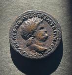 Empire romain. Néron (54-68 apr. J.-C.). Sestertius Lugdunum, Postzegels en Munten