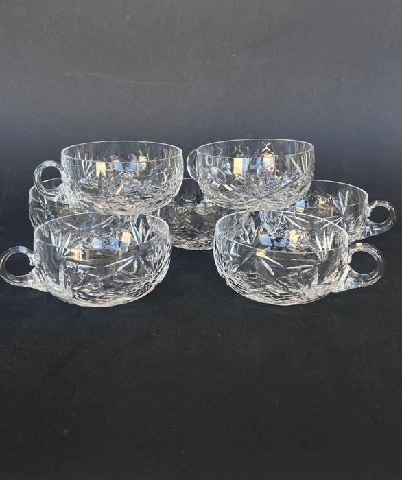 St. Louis - Mok - Prachtige set van 7 kopjes -, Antiek en Kunst, Antiek | Meubels | Tafels