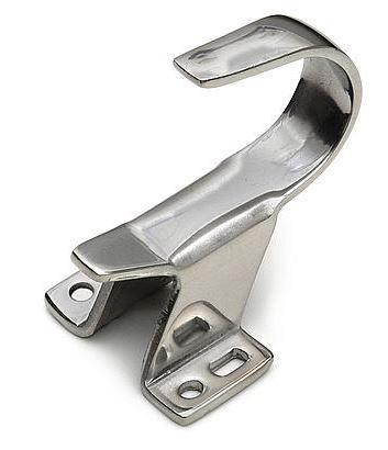 Sluithaak rvs gelijkliggende en opdekdeuren tot max. 12mm, Bricolage & Construction, Serrurerie de bâtiment & Dispositif de fermeture