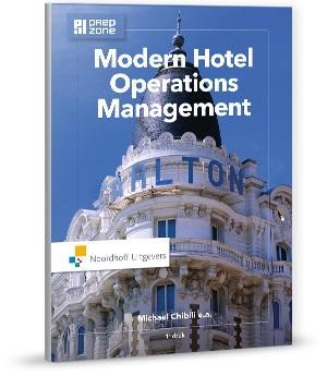 Modern hotel operations management / Vast Boek / Noordhoff, Livres, Langue | Anglais, Envoi
