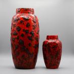 Scheurich - West German Pottery WGP - Vase (2) - Fat Lava, Antiek en Kunst