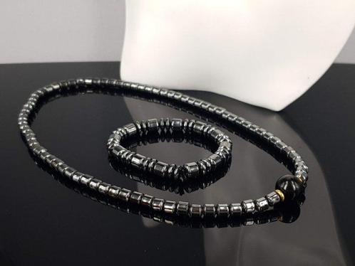 Terahertz & Agate Stone / Bracelet longueur 16 cm / Pas de, Verzamelen, Mineralen en Fossielen