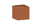 Cortenstaal plantenbak 80x80x80cm (3mm dik) - zonder bodem, Tuin en Terras, Vierkant, Nieuw, Metaal, 60 tot 100 cm