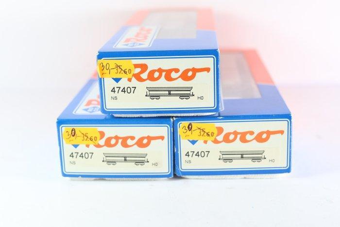 Roco H0 - 47407 - Model treinwagon (1) - 3 Vier-assige, Hobby & Loisirs créatifs, Trains miniatures | HO