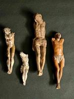 sculptuur, 4 Corpus Christi - 27 cm - Hout, Antiek en Kunst