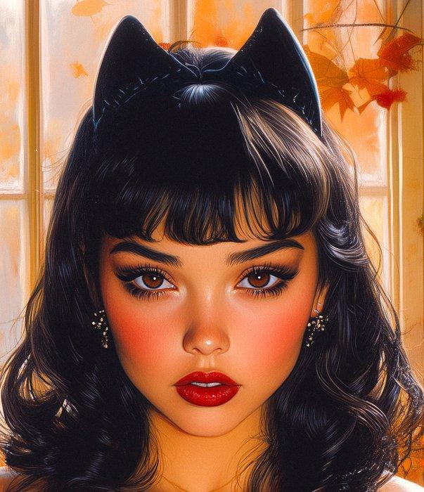 L.A French (1992) - Pumpkins Party, Antiek en Kunst, Kunst | Designobjecten