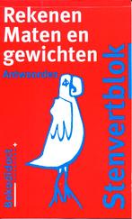Stenvert Antwoorden Rekenen Maten en gewichten, Boeken, Verzenden, Nieuw