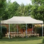 vidaXL Vouwtent pop-up 3x6 m crèmewit, Verzenden, Nieuw