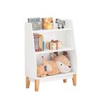 2dekans | SoBuy Boekenkast - Wit - Hout - 60x25x80cm, Ophalen of Verzenden, Nieuw