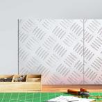 vidaXL Aluminium Antislip Tegels 2 stuks 30x30 cm, Doe-het-zelf en Bouw, Verzenden, Nieuw