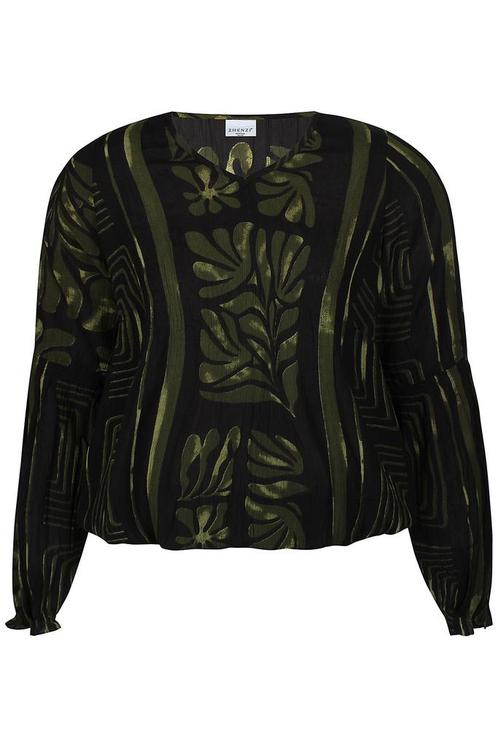 ZHENZI blouse OrahXL=54-56Maat 46/48 (XL) of groter, Kleding | Dames, Blouses en Tunieken, Overige kleuren, Nieuw, Maat 46/48 (XL) of groter