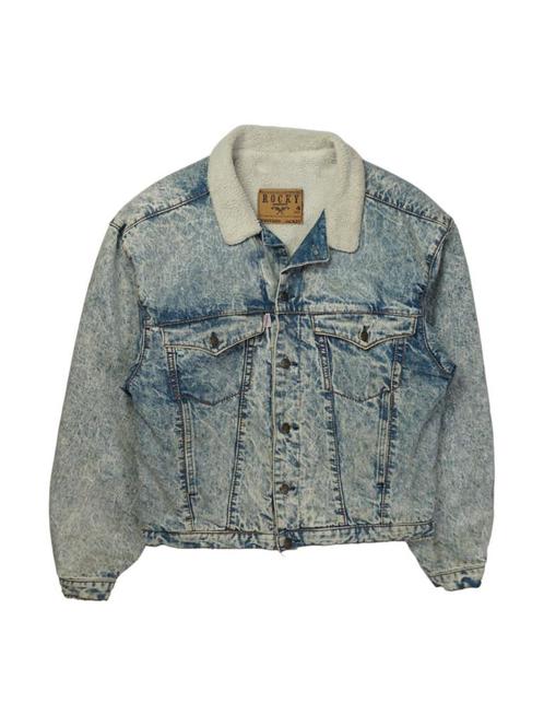 Vintage Rocky Light Washed Denim jas maat L, Vêtements | Hommes, Vestes | Hiver, Enlèvement ou Envoi