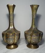 Caïro-aardewerk vazen - Koper, Zilver - Egypte - Begin 20e, Antiek en Kunst