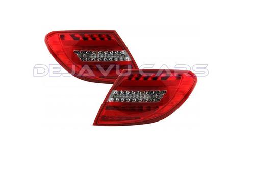 Facelift Look LED Achterlichten voor Mercedes Benz C-Klasse, Auto diversen, Tuning en Styling, Ophalen of Verzenden