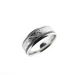 Witgouden heren ring | Novell (zirconia, solitair), Gebruikt, Overige kleuren, 20 of groter, Heer