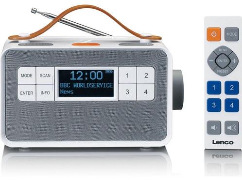 Lenco PDR-065WH - Draagbare DAB Radio voor Senioren -, Huis en Inrichting, Woonaccessoires | Overige, Zo goed als nieuw, Verzenden
