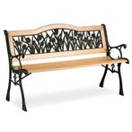 Tuinbank - 123,5 x 74 x 48 cm  - houten parkbank, Ophalen of Verzenden, Nieuw