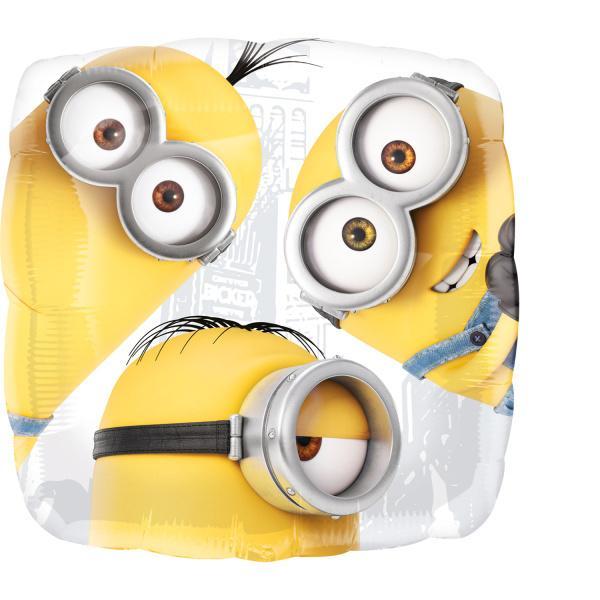 Minions Helium Ballon Leeg 43cm, Hobby en Vrije tijd, Feestartikelen, Nieuw, Verzenden