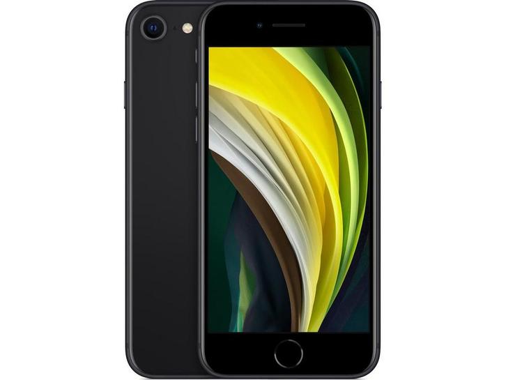 Apple iPhone SE (2020) - A13 Bionic - 12MP camera - Zwart, Telecommunicatie, Mobiele telefoons | Apple iPhone, Zo goed als nieuw