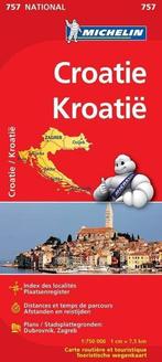 Croatie / Kroatië 11757 carte  national  michelin kaart, Boeken, Gelezen, Onbekend, Verzenden