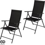 2dekans | Infinity Goods Tuinstoel - 2 Stuks - 7 Verstelbare, Tuin en Terras, Ophalen of Verzenden, Nieuw