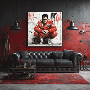 Artxlife - Michael Schumacher Still Racing Basquiat [XXL]