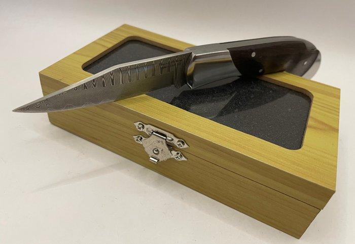 Izumi Ichiago - Tafelmes - Izumi Ichiago Red Hawk Damascus, Antiek en Kunst, Antiek | Keukengerei