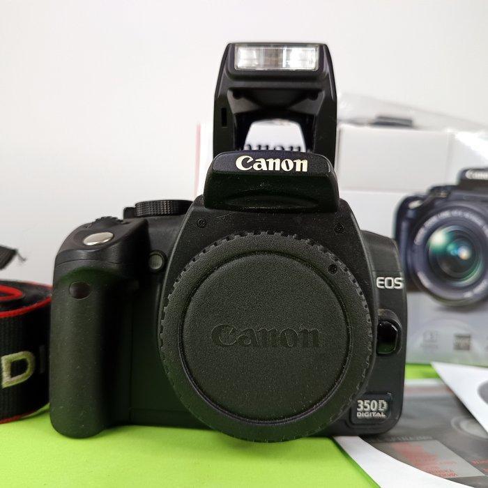 Canon EOS 350D + scheda CF SANDISK ULTRA II 4 GB + accessori, Audio, Tv en Foto, Fotocamera's Digitaal