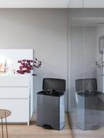 2dekans | CURVER - Vuilnisbak met pedaal, 65 l, grijs,, Huis en Inrichting, Ophalen of Verzenden, Nieuw