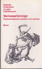 VAN KWAAD TOT ERGER 9789060097861 H. Gerritsma, Boeken, Verzenden, Gelezen, H. Gerritsma