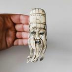 Oud-Chinees Been Hoofd van een Wijze - Talisman - 116 mm