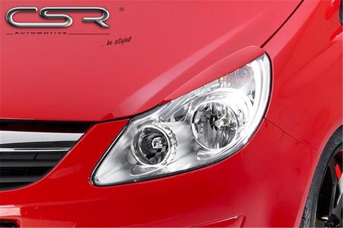 Koplampspoilers Opel Corsa D 2006-2010 ABS, Autos : Divers, Tuning & Styling, Enlèvement ou Envoi
