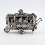 Argentor - Draaiorgel Groot model - Miniatuur figuur -, Antiek en Kunst, Antiek | Zilver en Goud