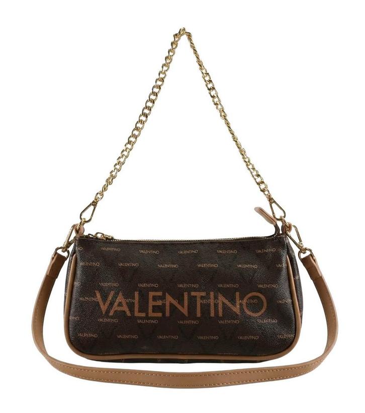 Valentino Schoudertassen in maat standaard Bruin | 5%, Handtassen en Accessoires, Tassen | Damestassen, Bruin, Zo goed als nieuw