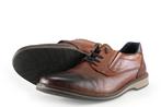 Rieker Veterschoenen in maat 43 Cognac, Kleding | Heren, Schoenen, Overige kleuren, Verzenden, Zo goed als nieuw, Rieker