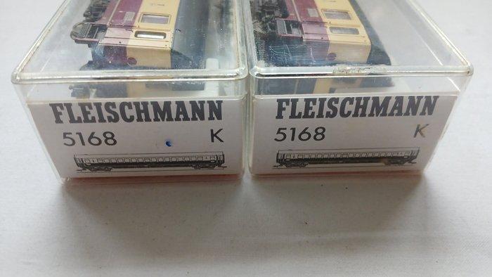 Fleischmann H0 - 5168 K - Modeltrein personenwagen (2) -, Hobby en Vrije tijd, Modeltreinen | H0