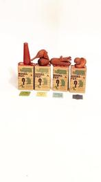 Figuur - Senshukai - Vier vintage houten dieren Royal Pet